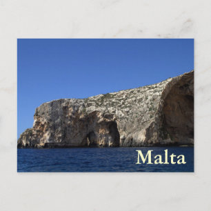 Blaue Grotte, Malta Postkarte