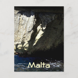 Blaue Grotte, Malta Postkarte