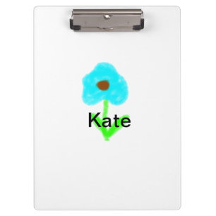 Blaue grüne Aquarellfarbe fügt dem Text einen eige Klemmbrett