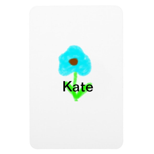 Blaue grüne Aquarellfarbe fügt dem Text einen eige Magnet (Vertikal)