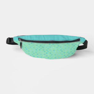 blaue, grüne, meeresschaumfarbene und aquamarinfar bauchtasche