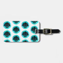 Blaue grüne Muschel