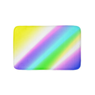 Blaue grüne Regenbogenfarben abstrakte Textur Badematte