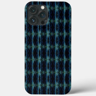 Blaue grüne Regenbogensteine , Artdeco-Muster Case-Mate iPhone Hülle