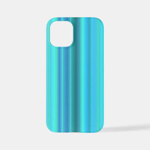 Blaue grüne Regenbogenstreifen iPhone 12 Mini Hülle
