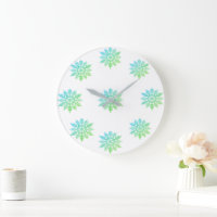 Blaue grüne Schneeflocke