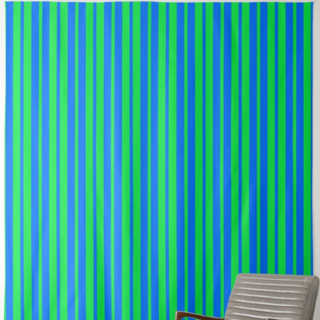 Blaue grüne stilvolle Streifenmuster-Design  Stoff (Von Creator hochgeladen)