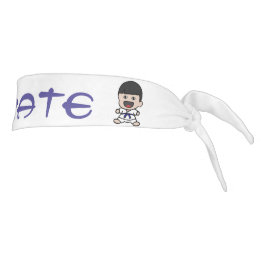 Blaue Gurt-Karate-Kopf-Verpackung