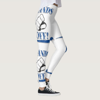 Blaue Hände von Leggings