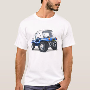 blaue hardtop Buggy T-Shirt