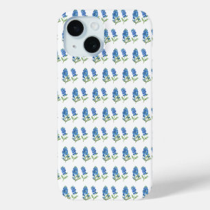 Blaue Hauben Texas Blaue Blumen Aquarell Case-Mate iPhone Hülle