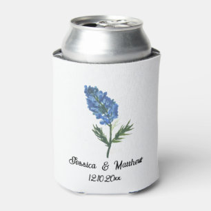 Blaue Hauben Texas Texanische Blumen Natur Hochzei Dosenkühler