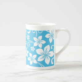 BLAUE HAWAII (BLAU) KNOCHENCHINA TASSE