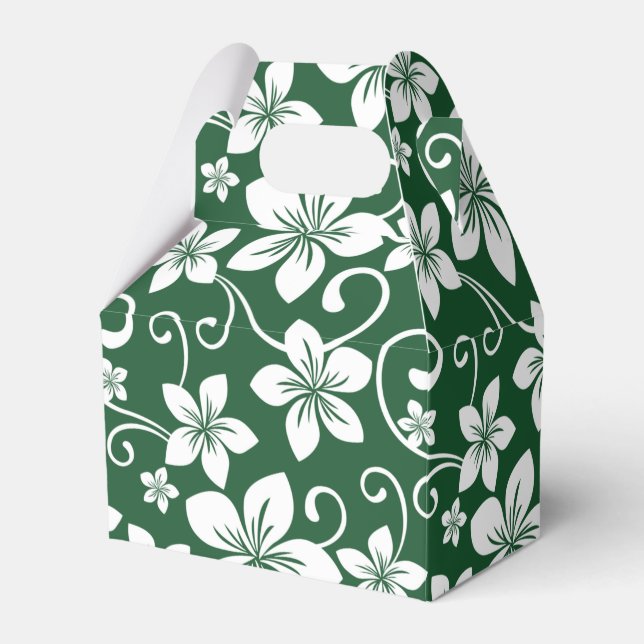 BLAUE HAWAII (GRÜNE WÄLDER) GESCHENKSCHACHTEL (Vorderseite)