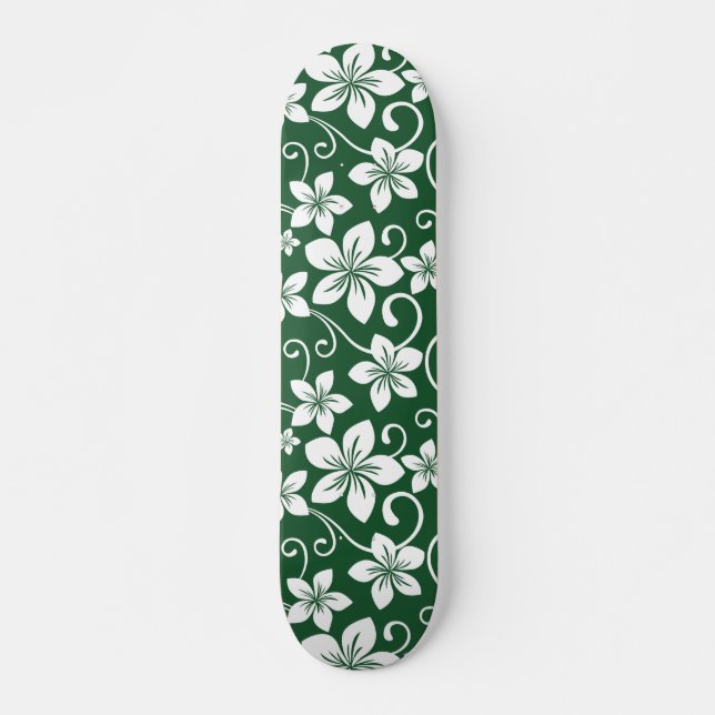 BLAUE HAWAII (GRÜNE WÄLDER) SKATEBOARD (Vorne)