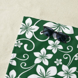 BLAUE HAWAII (GRÜNE WÄLDER) STRANDTUCH