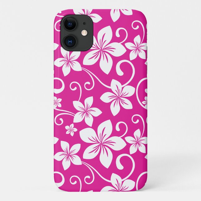 BLAUE HAWAII (HOT PINK) Case-Mate iPhone HÜLLE (Rückseite)