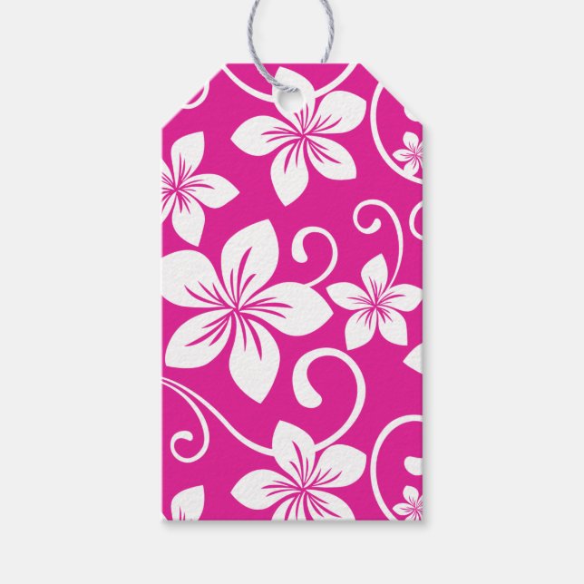 BLAUE HAWAII (HOT PINK) GESCHENKANHÄNGER (Vorderseite)