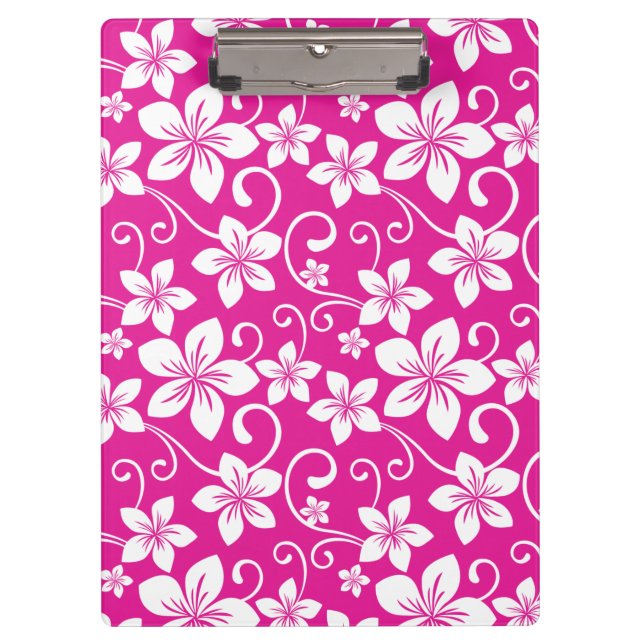 BLAUE HAWAII (HOT PINK) KLEMMBRETT (Vorderseite)