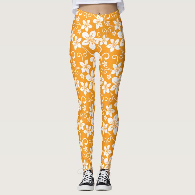 BLAUE HAWAII (MANDARINE) LEGGINGS (Vorderseite)