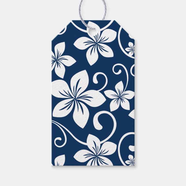 BLAUE HAWAII (NAVY) GESCHENKANHÄNGER (Vorderseite)