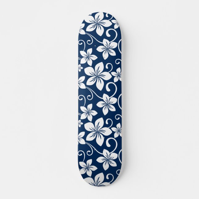 BLAUE HAWAII (NAVY) SKATEBOARD (Vorne)