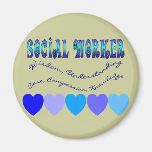 BLAUE HEARTS MAGNET