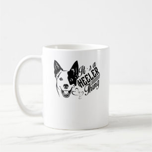 Blaue Heeler Sache-Tasse Kaffeetasse
