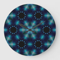 Blaue helle abstrakte Kunst 6 der Galaxie Sci-FI
