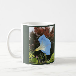 Blaue Herbst-Prunkwinde Kaffeetasse