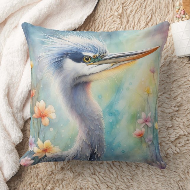 Blaue Herde (Rainbow Birds) 1 Kissen (Decke)