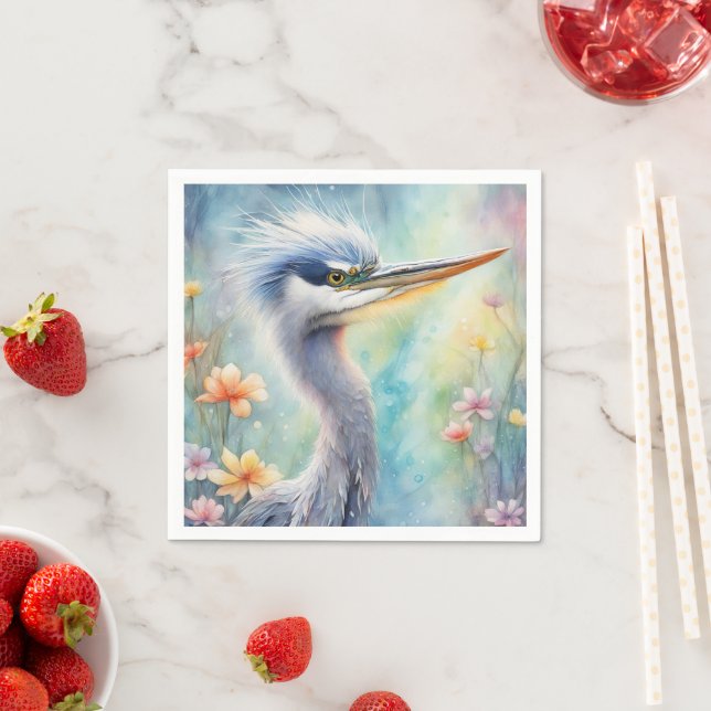 Blaue Herde (Rainbow Birds) 1 Serviette (Beispiel)