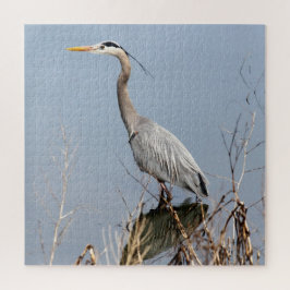 Blaue Heron- und Feuchtgebiete in den westlichen H Puzzle