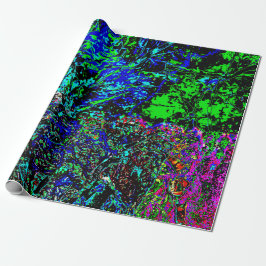 Blaue Herrlichkeitstextur Geschenkpapier,Blau hell Geschenkpapier