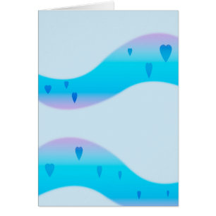 Blaue Herzen (Porträt)