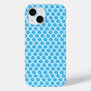 Blaue Hibiskus-Blumen-Handyhülle Case-Mate iPhone Hülle
