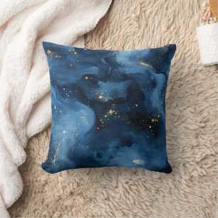 Blaue Himmel Galaxie Kissen