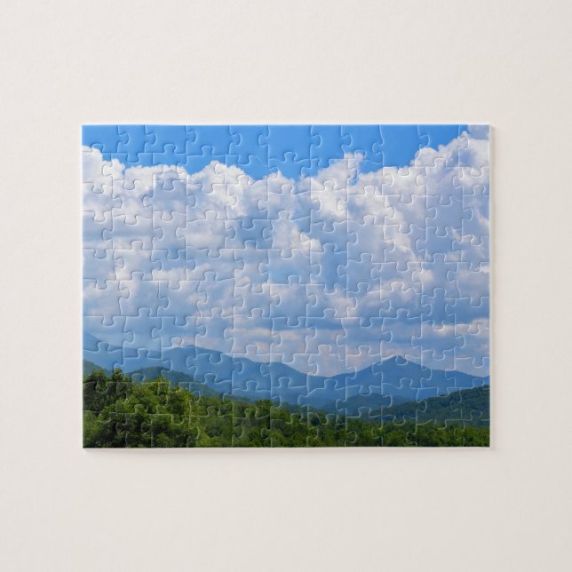 Blaue Himmel im Blauen Ridge-Gebirge - 8x10 Puzzle (Horizontal)