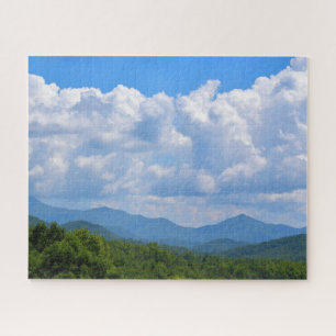 Blaue Himmel in den Blauen Ridge-Bergen - 16x20 Puzzle
