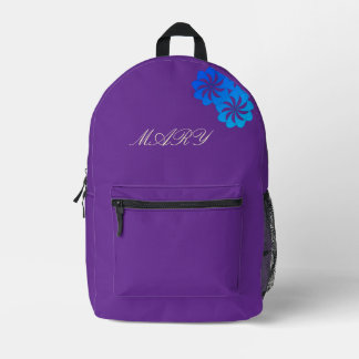 Blaue Himmel Sterne Bedruckter Rucksack