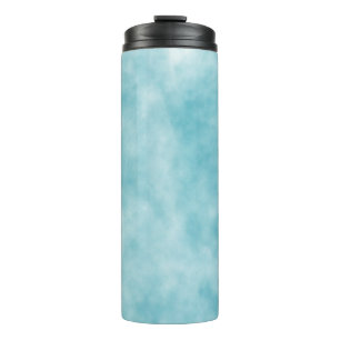 Blaue Himmel-Texturfarbe abstrakte, Kunst, Grafik- Thermosbecher
