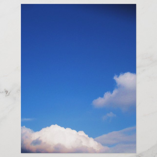 Blaue Himmel und weiße Wolken löschen (Vorderseite)