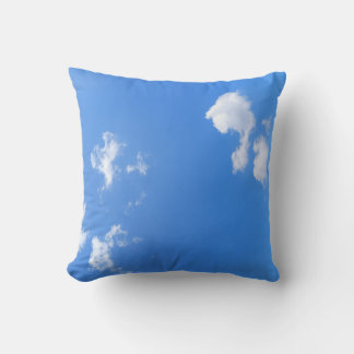 Blaue Himmel Wolken Foto-Wurfkissen  Kissen
