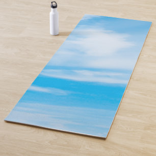 Blaue Himmelswolken - Vorlage für kreative Design- Yogamatte