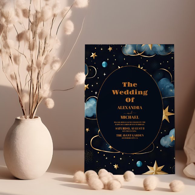 Blaue Hochzeit der Marine Einladung (Von Creator hochgeladen)