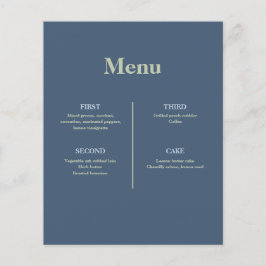 Blaue Hochzeit mit Latticework-Muster