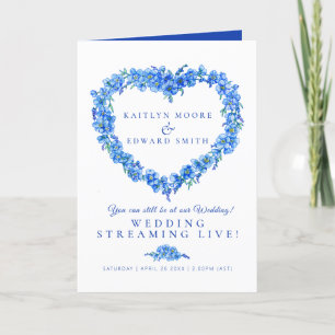 Blaue Hochzeit ohne Herz Ankündigung