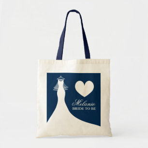 Blaue Hochzeitskleider Tasche für Braut