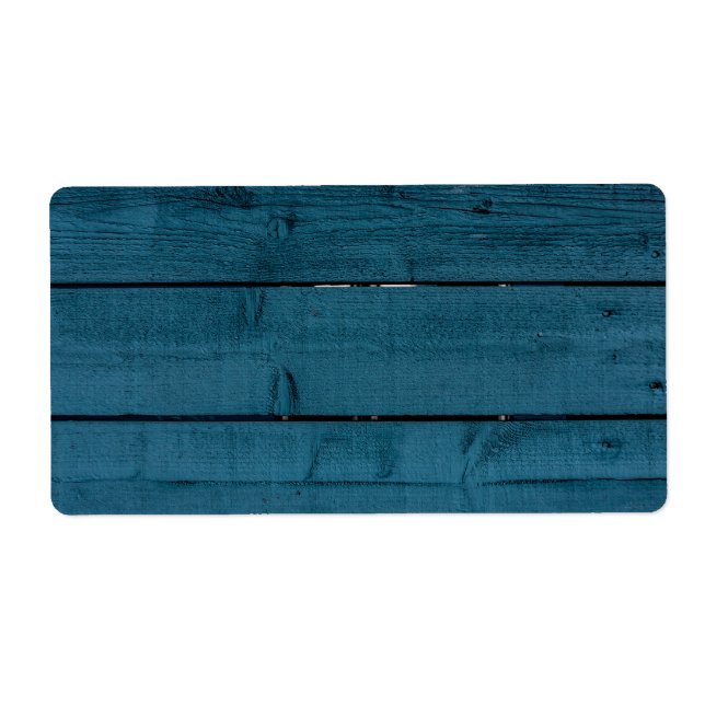 Blaue Holzplanken (Vorne)