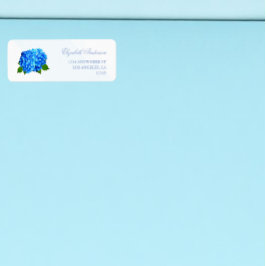 Blaue Hortensien-Blumenhochzeit